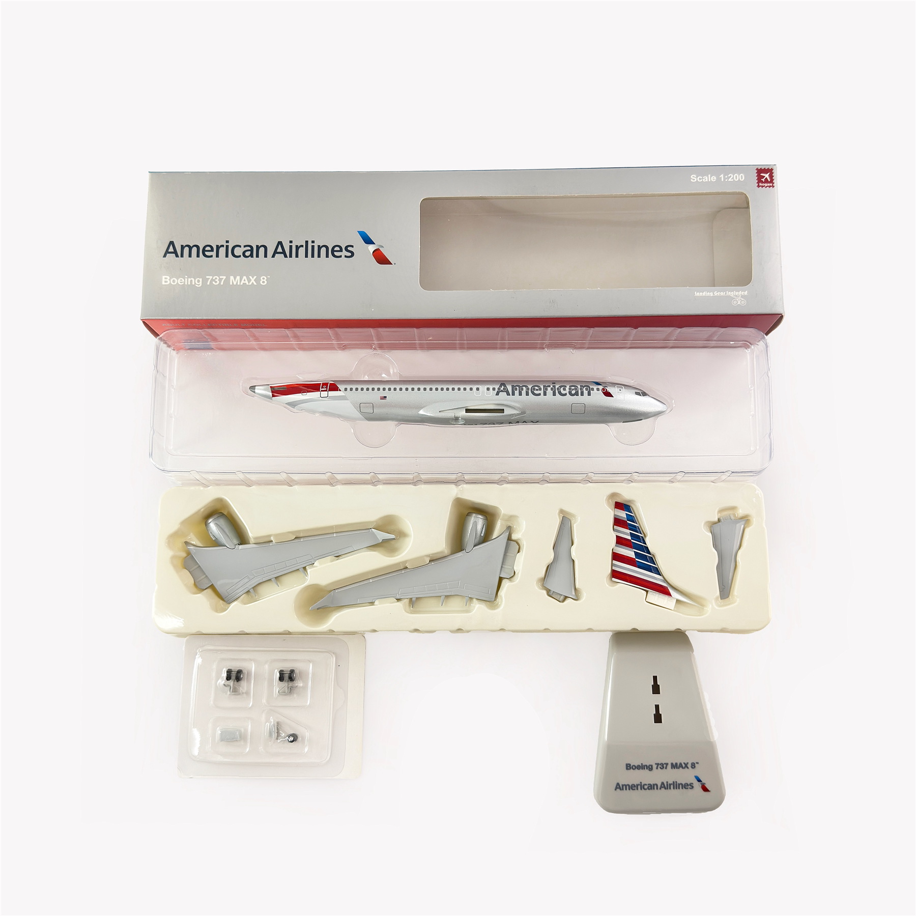 1/200 American Airlines B737 MAX 8 HG10918GR - image 2